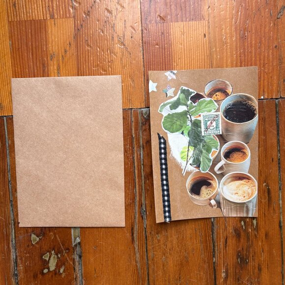 Coffee Collage Postcard - Picture 3 of 6